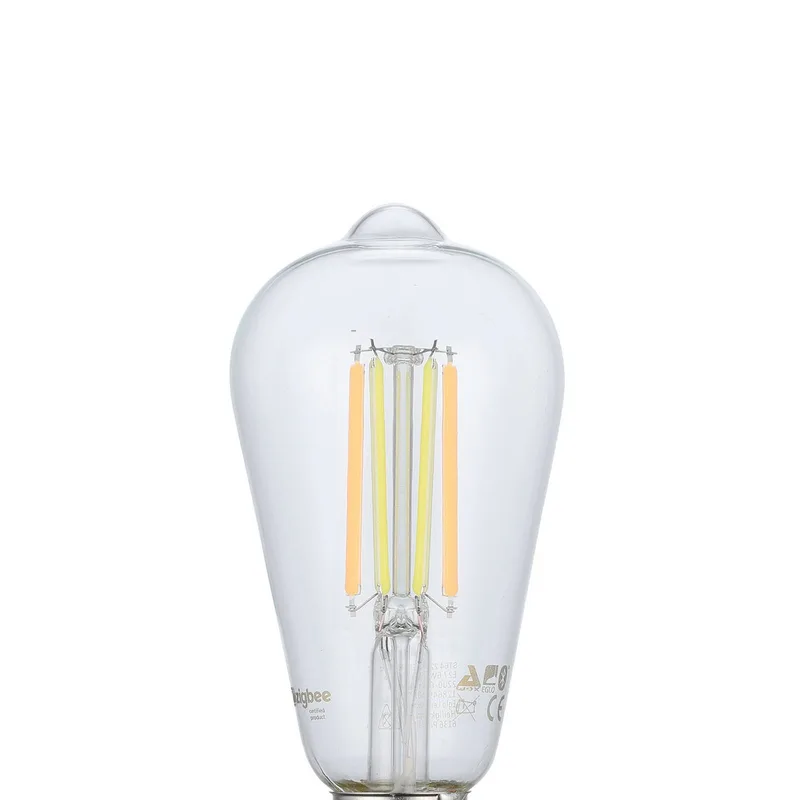 E27 ST64 lamp 6W 806lm 2200-6500K de EGLO connect en Duidelijk – photo du produit 5 sur 5