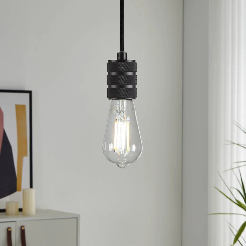 E27 ST64 lamp 6W 806lm 2200-6500K de EGLO connect en Duidelijk – photo du produit