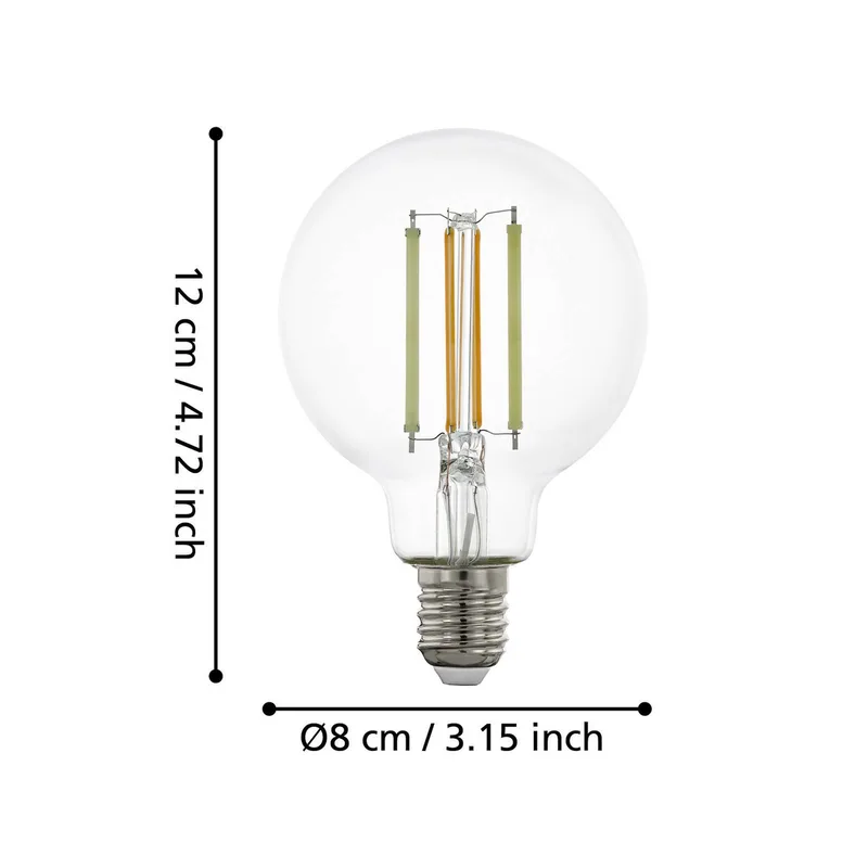 EGLO connect-z E27 G80 Globe 806lm 2 200-6 500 K från EGLO connect i Helder – produktbild 4 av 5