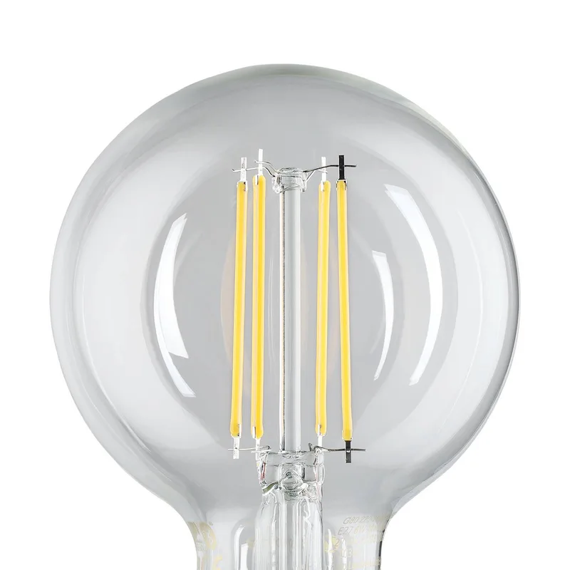 EGLO connect-z E27 G80 LED bol 6W 806lm 2700K van EGLO connect in Helder – productfoto 4 van 5