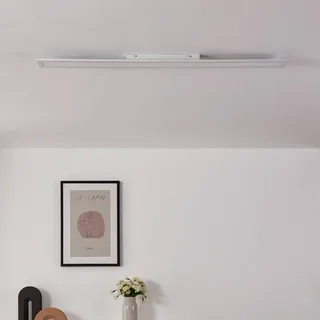 EGLO connect-z LED plafondlamp, 120x10cm, wit by EGLO connect in White, Opaal – product photo 3 of 5