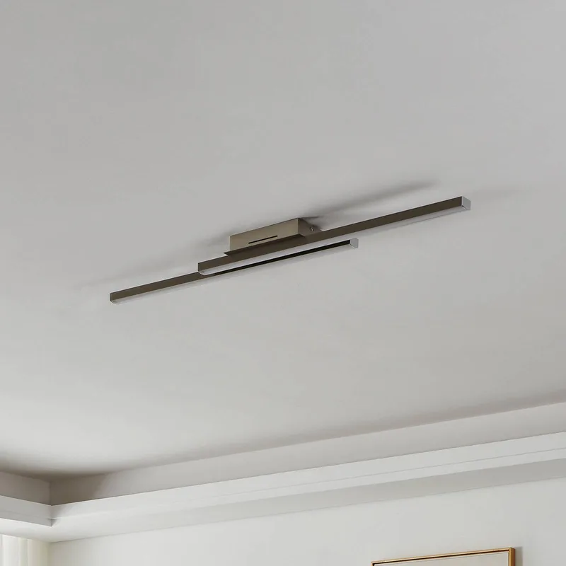 Fraioli-Z LED-taklampa nickel matt från EGLO connect i Mat nikkel – produktbild 3 av 5