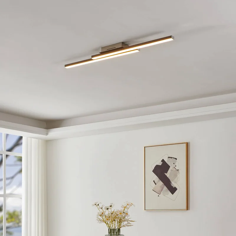Fraioli-Z LED-taklampa nickel matt från EGLO connect i Mat nikkel – produktbild 2 av 5