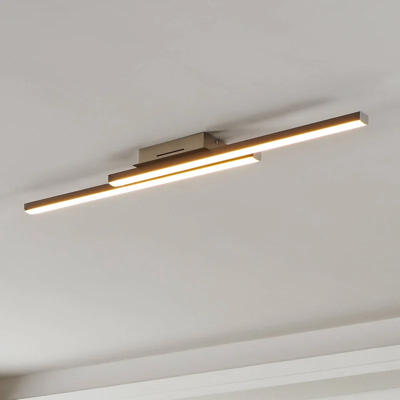 Fraioli-Z LED plafondlamp nikkel mat de EGLO connect en Mat nikkel – photo du produit
