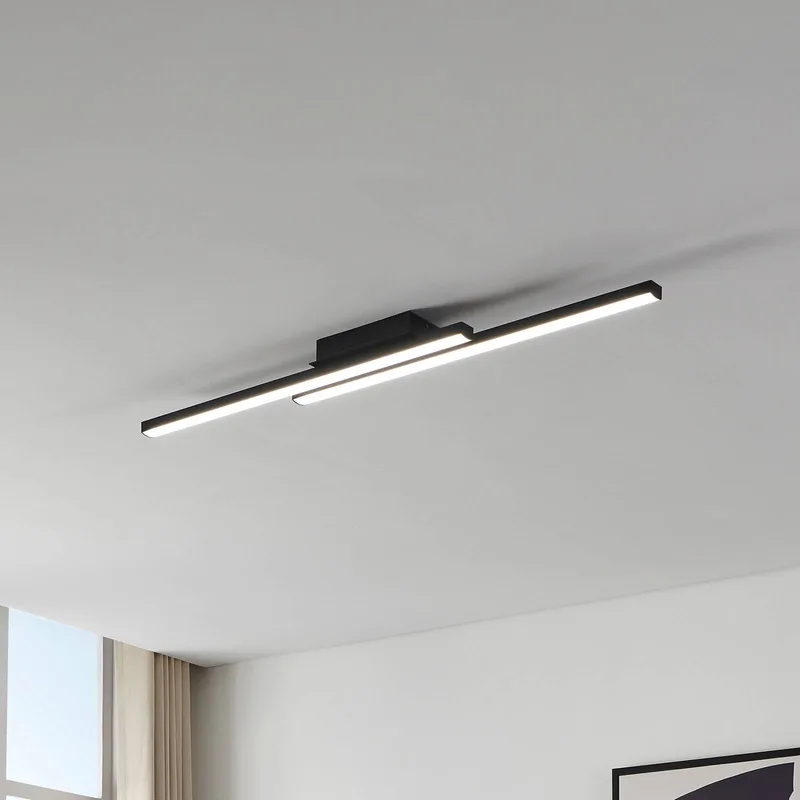 Fraioli-Z LED plafondlamp de EGLO connect en Noir – photo du produit 2 sur 5