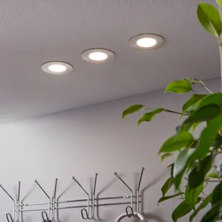 Fueva-C inbouwspot 3 x 3W RGBW nikkel de EGLO connect en Mat nikkel – photo du produit 2 sur 3