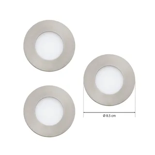 Fueva-C inbouwspot 3 x 3W RGBW nikkel de EGLO connect en Mat nikkel – photo du produit 3 sur 3