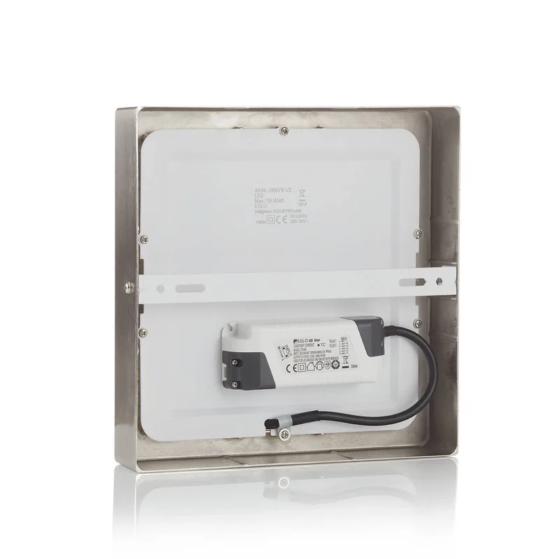 Fueva-C LED plafondlamp 22,5cm nikkel von EGLO connect in Gesatineerd nikkel – Produktfoto 5 von 5