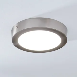 Fueva-C plafondlamp rond 22,5 nikkel de EGLO connect en Gesatineerd nikkel – photo du produit 1 sur 2