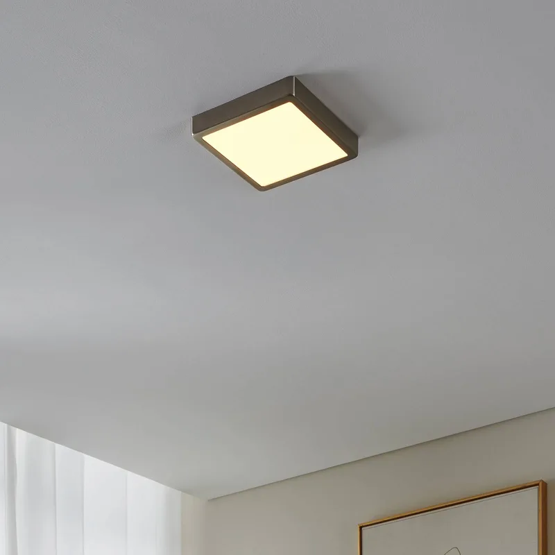 Fueva-Z plafondlamp 21x21cm nikkel by EGLO connect in Mat nikkel – product photo 5 of 5