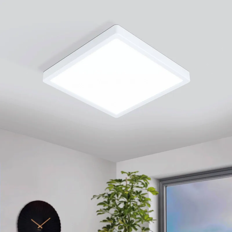 Fueva-Z plafondlamp 28x28cm de EGLO connect en Blanc – photo du produit 2 sur 5