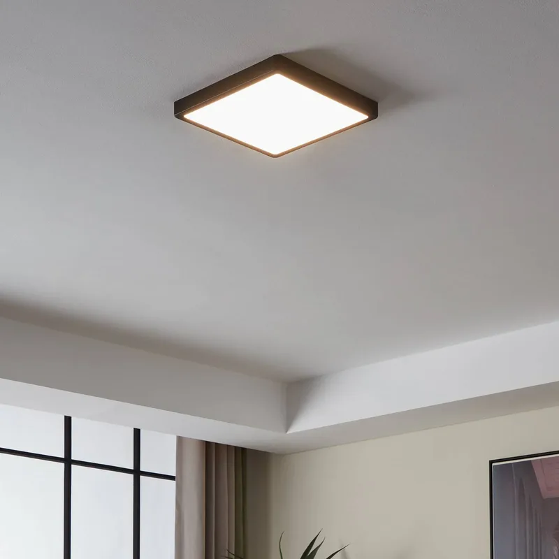 Fueva-Z plafondlamp 28x28cm de EGLO connect en Noir – photo du produit
