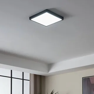 Fueva-Z plafondlamp 28x28cm van EGLO connect in Zwart – productfoto 2 van 4