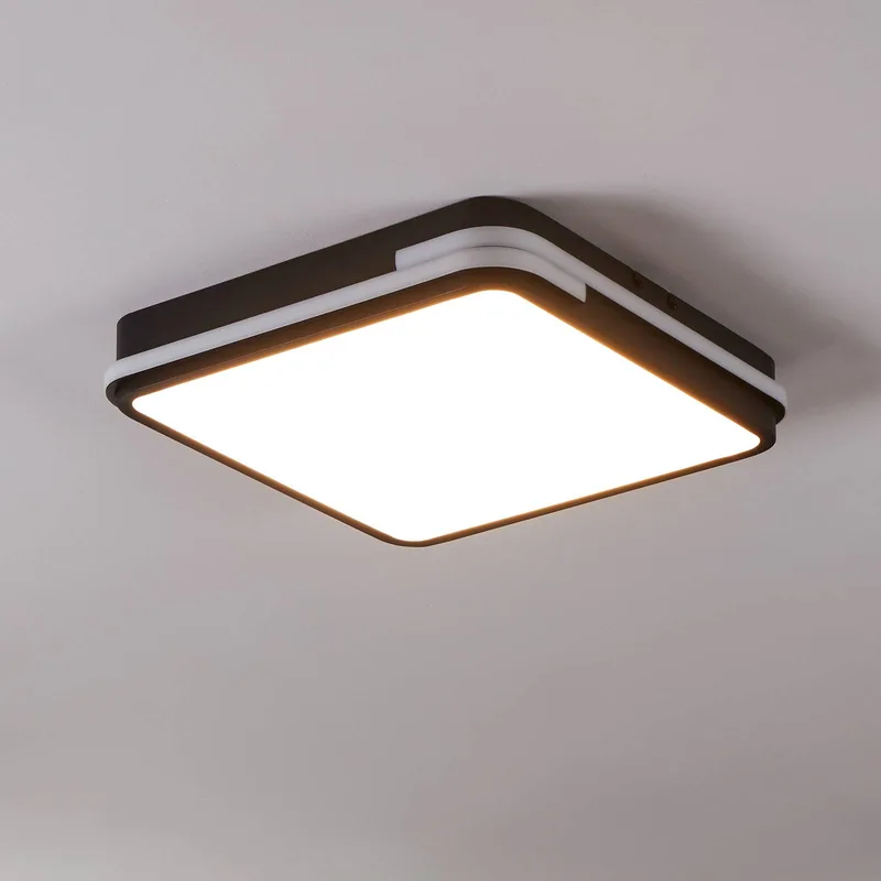 Genovese-Z LED plafondlamp met RGBW by EGLO connect in White, Black – product photo 1 of 5