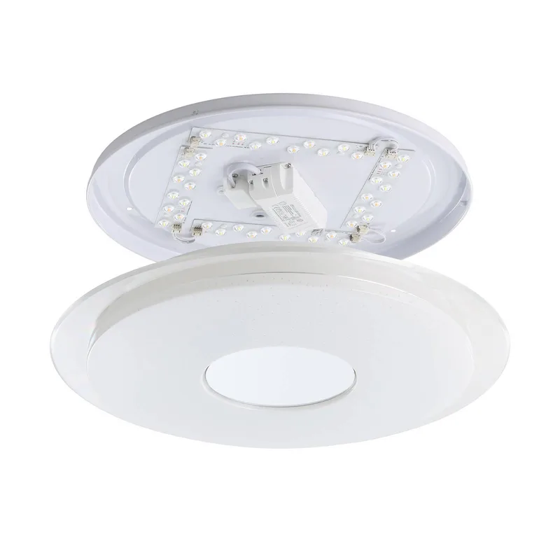 Lanciano-Z LED plafondlamp Ø 45cm by EGLO connect in White, Chrome – product photo 2 of 2