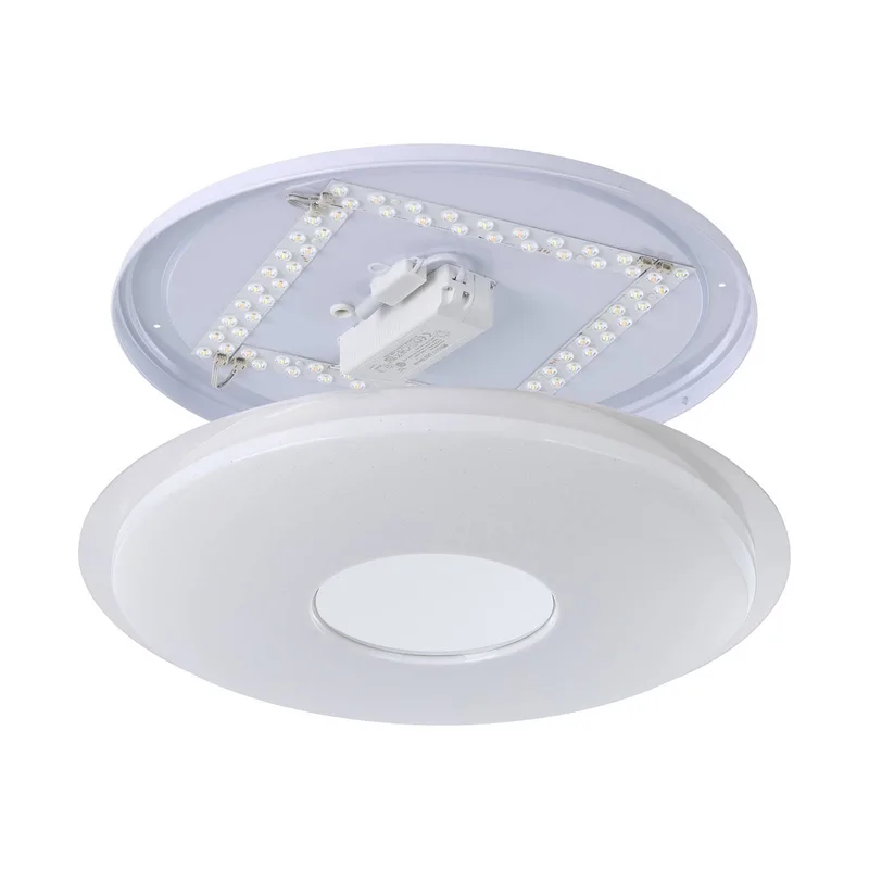 Lanciano-Z LED plafondlamp Ø 56cm by EGLO connect in White, Chrome – product photo 4 of 5