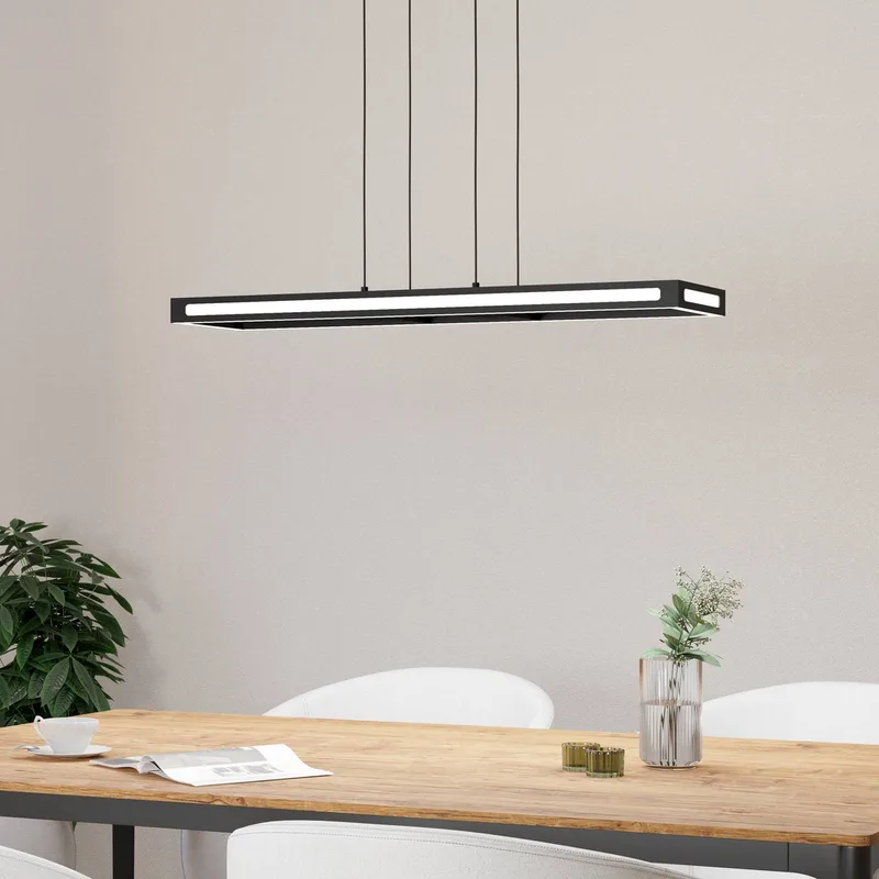 LED hanglamp Savilanas-Z, 77 cm by EGLO connect in Black – product photo 2 of 5