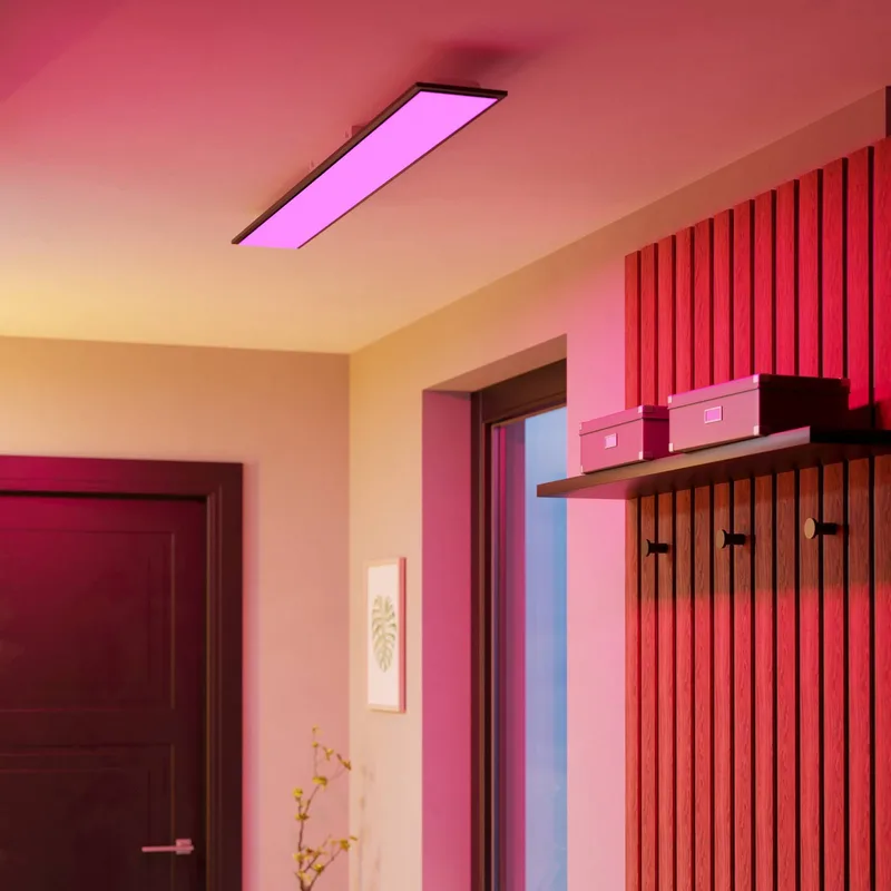 LED plafondlamp Moradillo-Z, zwart, 14 cm von EGLO connect in Schwarz, Weiß – Produktfoto
