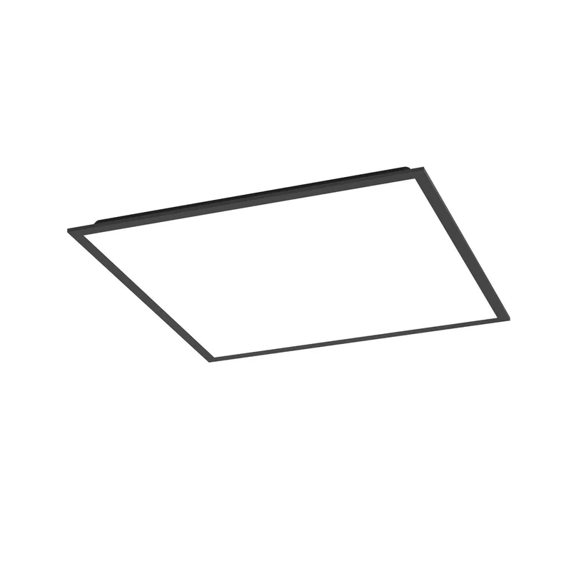 LED plafondlamp Moradillo-Z, zwart, 59 cm van EGLO connect in Zwart, Wit – productfoto 2 van 2