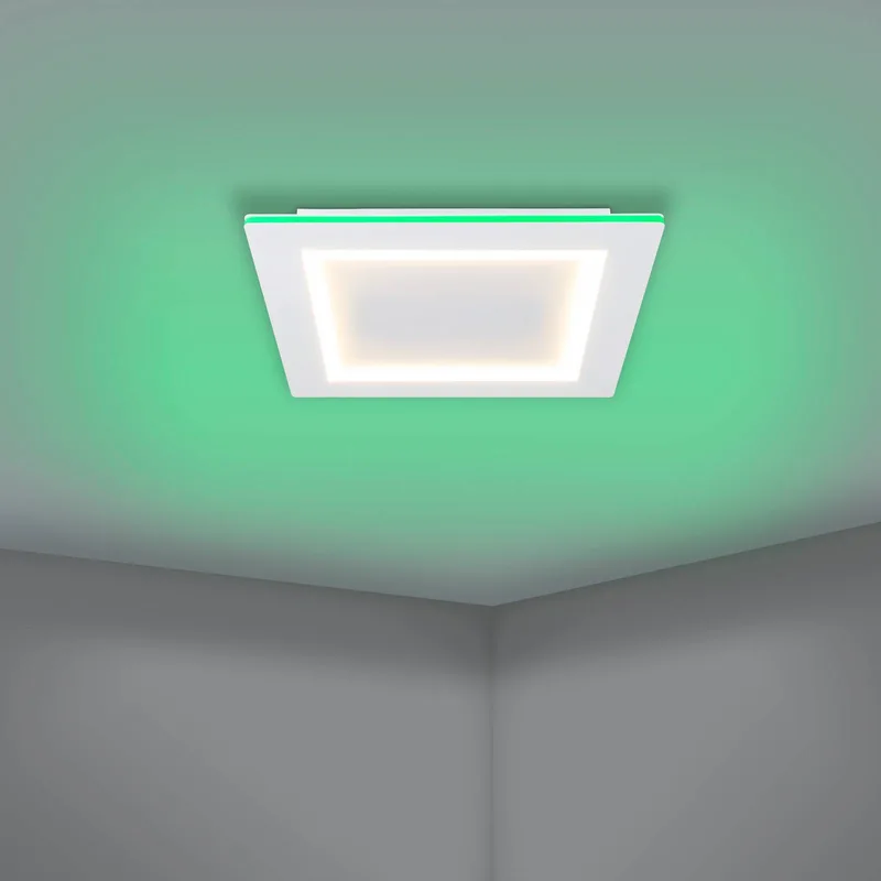 LED-taklampa Padrogiano-Z 1-ljus, 45 x 45 cm från EGLO connect i Vit – produktbild 5 av 5