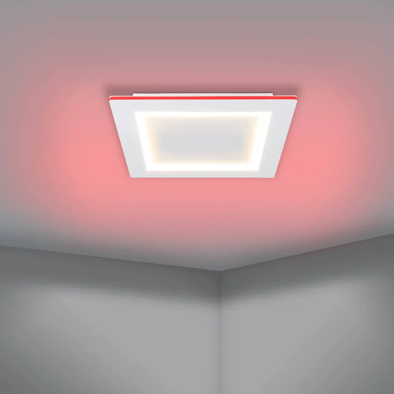 LED-taklampa Padrogiano-Z 1-ljus, 45 x 45 cm från EGLO connect i Vit – produktbild 4 av 5