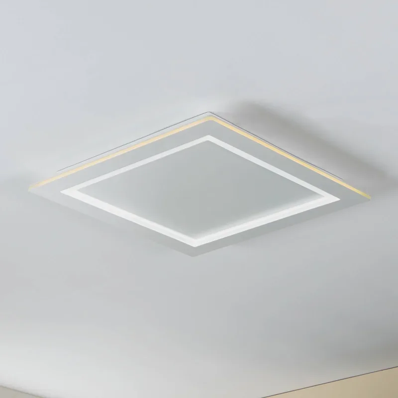 LED plafondlamp Padrogiano-Z 1-lamp, 60 x 60 cm van EGLO connect in Wit – productfoto