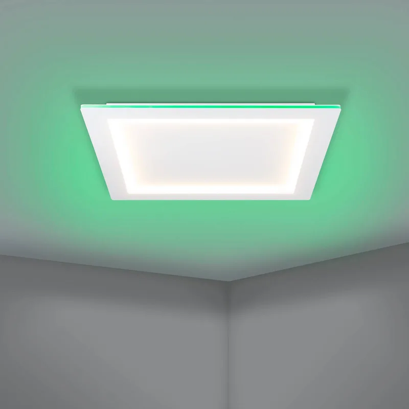 LED plafondlamp Padrogiano-Z 1-lamp, 60 x 60 cm by EGLO connect in White – product photo 4 of 5