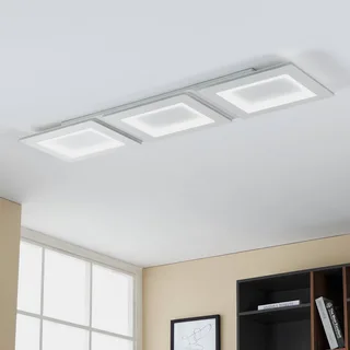 LED-taklampa Padrogiano-Z 3 lampor, 120 x 30 cm från EGLO connect i Vit – produktbild 1 av 5