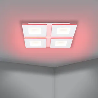 LED-taklampa Padrogiano-Z 4 lampor, 45 x 45 cm från EGLO connect i Vit – produktbild 4 av 5