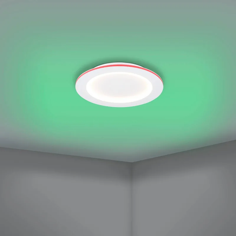 LED plafondlamp Padrogiano-Z, Ø 45 cm by EGLO connect in White – product photo 5 of 5