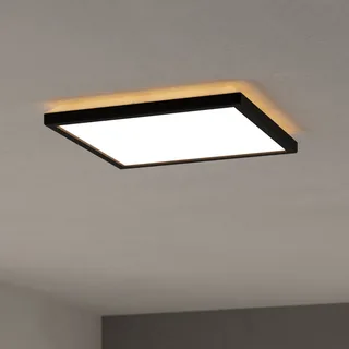 LED plafondlamp Rovito-Z, 29 x 29 cm de EGLO connect en Noir – photo du produit 1 sur 5