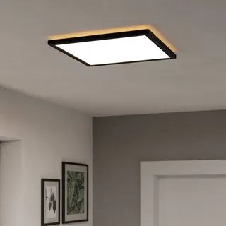 LED plafondlamp Rovito-Z, 39 x 39 cm de EGLO connect en Noir – photo du produit 2 sur 5