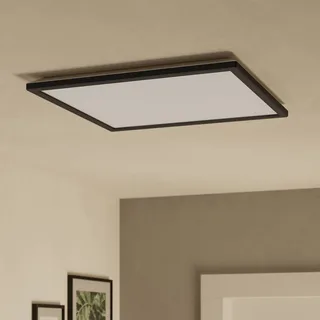 LED plafondlamp Rovito-Z, 50 x 50 cm van EGLO connect in Zwart – productfoto 2 van 5