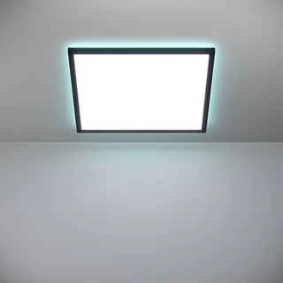 LED plafondlamp Rovito-Z, 50 x 50 cm van EGLO connect in Zwart – productfoto 5 van 5