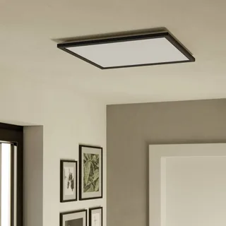 LED plafondlamp Rovito-Z, 50 x 50 cm van EGLO connect in Zwart – productfoto 3 van 5