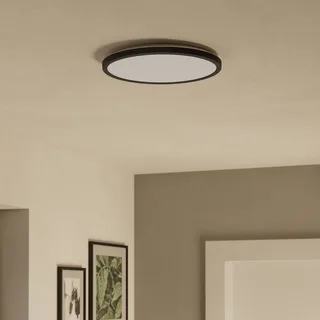 LED plafondlamp Rovito-Z, Ø 30 cm by EGLO connect in Black – product photo 3 of 5