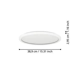 LED plafondlamp Rovito-Z, Ø 39 cm by EGLO connect in White – product photo 4 of 5