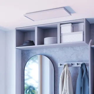 LED plafondlamp Rovito-Z, wit, 57 x 30 cm by EGLO connect in White, Opaal – product photo 3 of 5