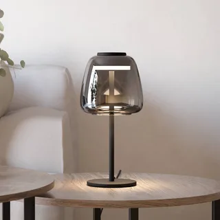 LED tafellamp Alfero-Z, RGB, CCT, zwart by EGLO connect in Black, Chrome – product photo 1 of 5