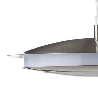 Moneva-C LED hanglamp nikkel Ø 48,5 van EGLO connect in Nikkel mat – productfoto 3 van 5