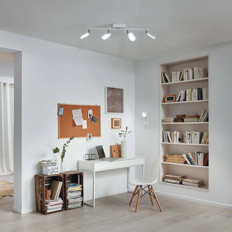 Palombare-C LED plafondlamp 4-lamps by EGLO connect in White – product photo 3 of 3