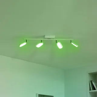 Palombare-C LED plafondlamp 4-lamps by EGLO connect in White – product photo 1 of 3