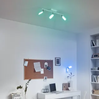 Palombare-C LED plafondspot 3-lamps van EGLO connect in Wit – productfoto 1 van 2