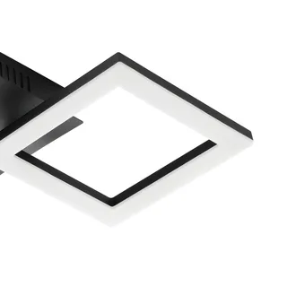 Paranday-Z LED-taklampa 2 lampor 47cm från EGLO connect i Svart, Vit – produktbild 4 av 5