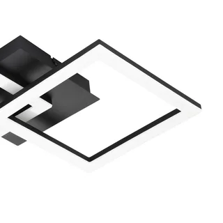 Paranday-Z LED plafondlamp 2-l. 52cm by EGLO connect in Black, White – product photo 4 of 5