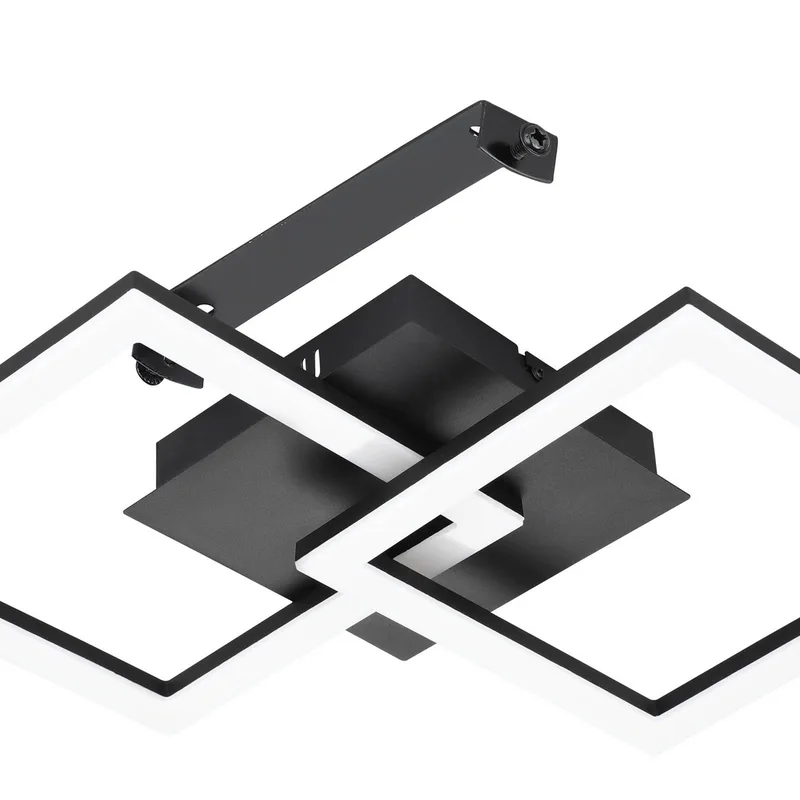 Paranday-Z LED plafondlamp 2-l. 52cm by EGLO connect in Black, White – product photo 5 of 5