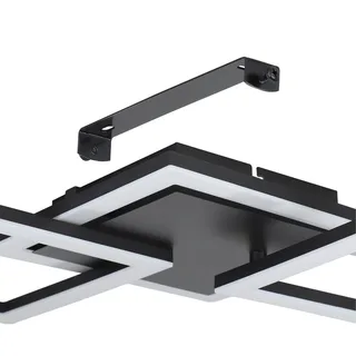 Paranday-Z LED plafondlamp 3-l. 65cm de EGLO connect en Noir, Blanc – photo du produit 5 sur 5