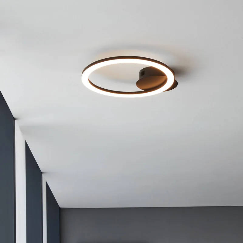 Parrapos-Z LED-taklampa, 1 lampa från EGLO connect i Svart, Vit – produktbild 2 av 5
