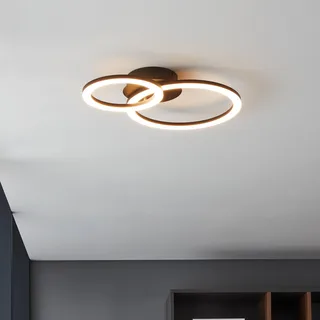 Parrapos-Z LED plafondlamp, 2-lamps by EGLO connect in Black, White – product photo 2 of 5
