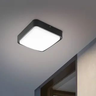 Piove-C udendørs LED-væglampe fra EGLO connect i Sort, Hvid – produktbillede 2 af 5